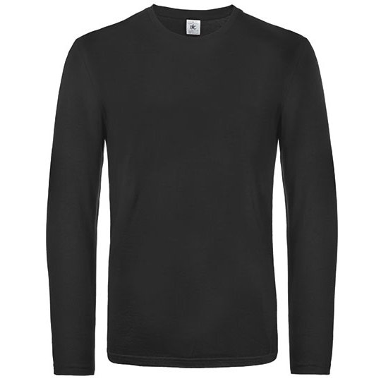 [1000274554] (TU07T) Men´s T-Shirt E190 Long Sleeve [BCTU07T] (S, Black)