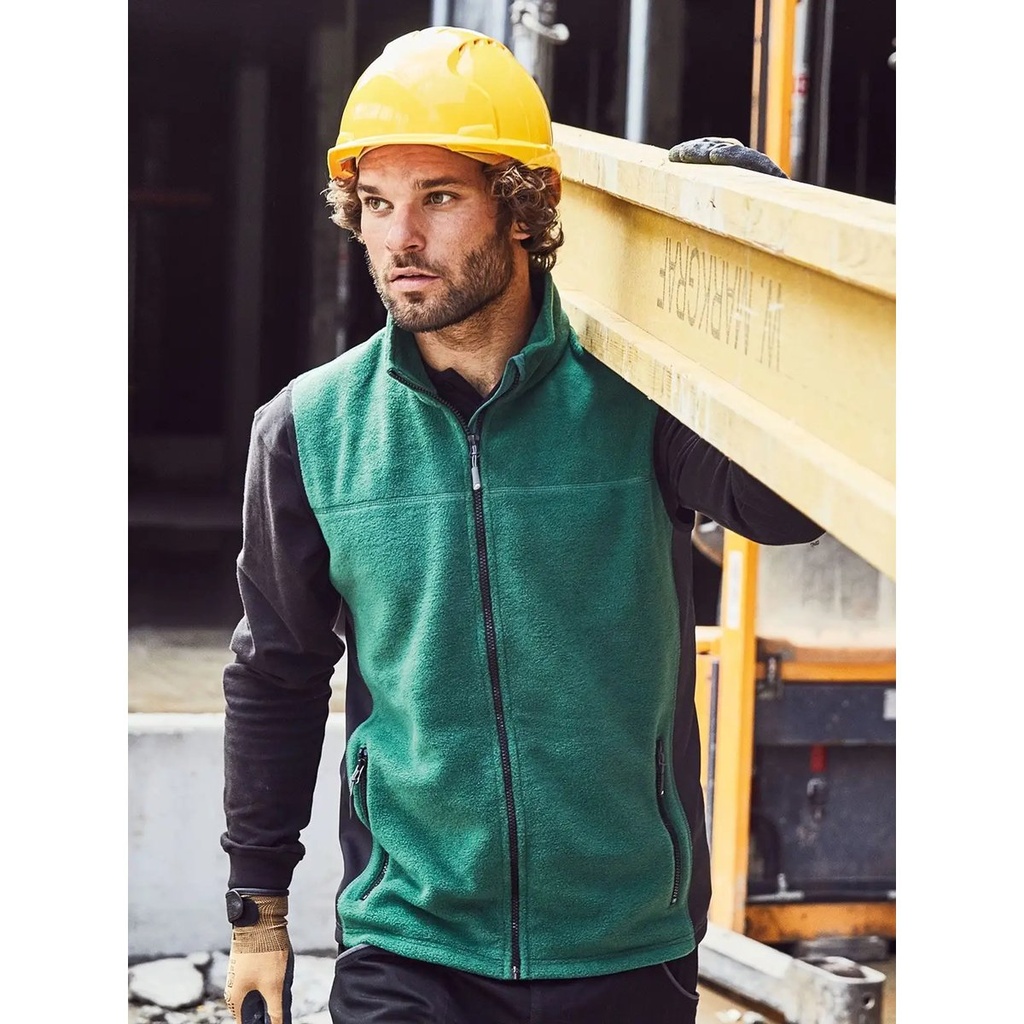 (JN856) Men's Workwear Fleece Vest - Strong