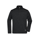 (JN864) Men's Knitted Workwear Fleece Half-Zip - Strong