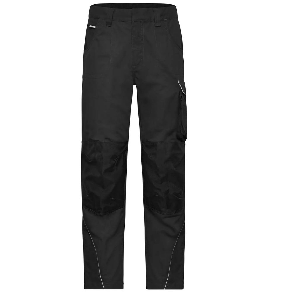 [JN878-BL+-58] (JN878) Workwear Pants - Solid (58, Black)