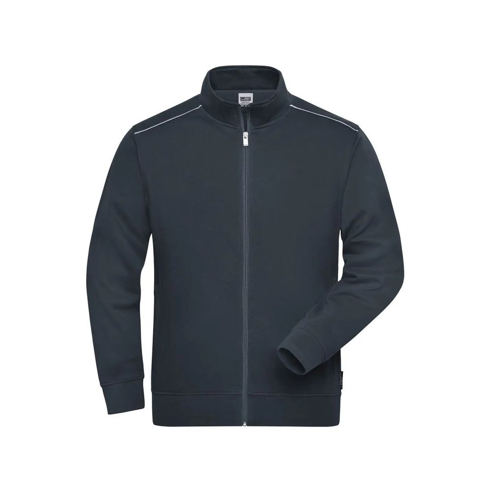 (JN894) Men's Workwear Sweat-Jacket - Solid