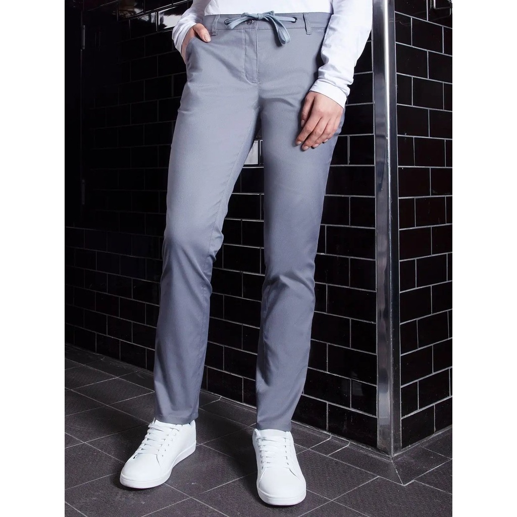 (KHF8) Ladies Chino Trouser Modern Stretch