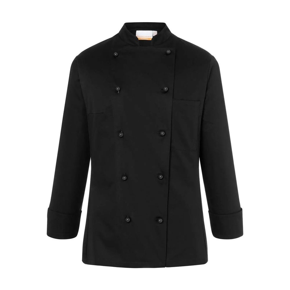 [KJF1-1-34/38] (KJF1) Ladies' Chef Jacket Agathe (34/38, Black)