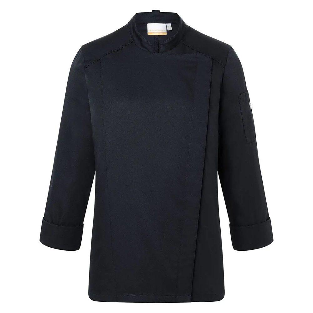 [KJF17-1-34/38] (KJF17) Ladies' Chef Jacket Naomi (34/38, Black)