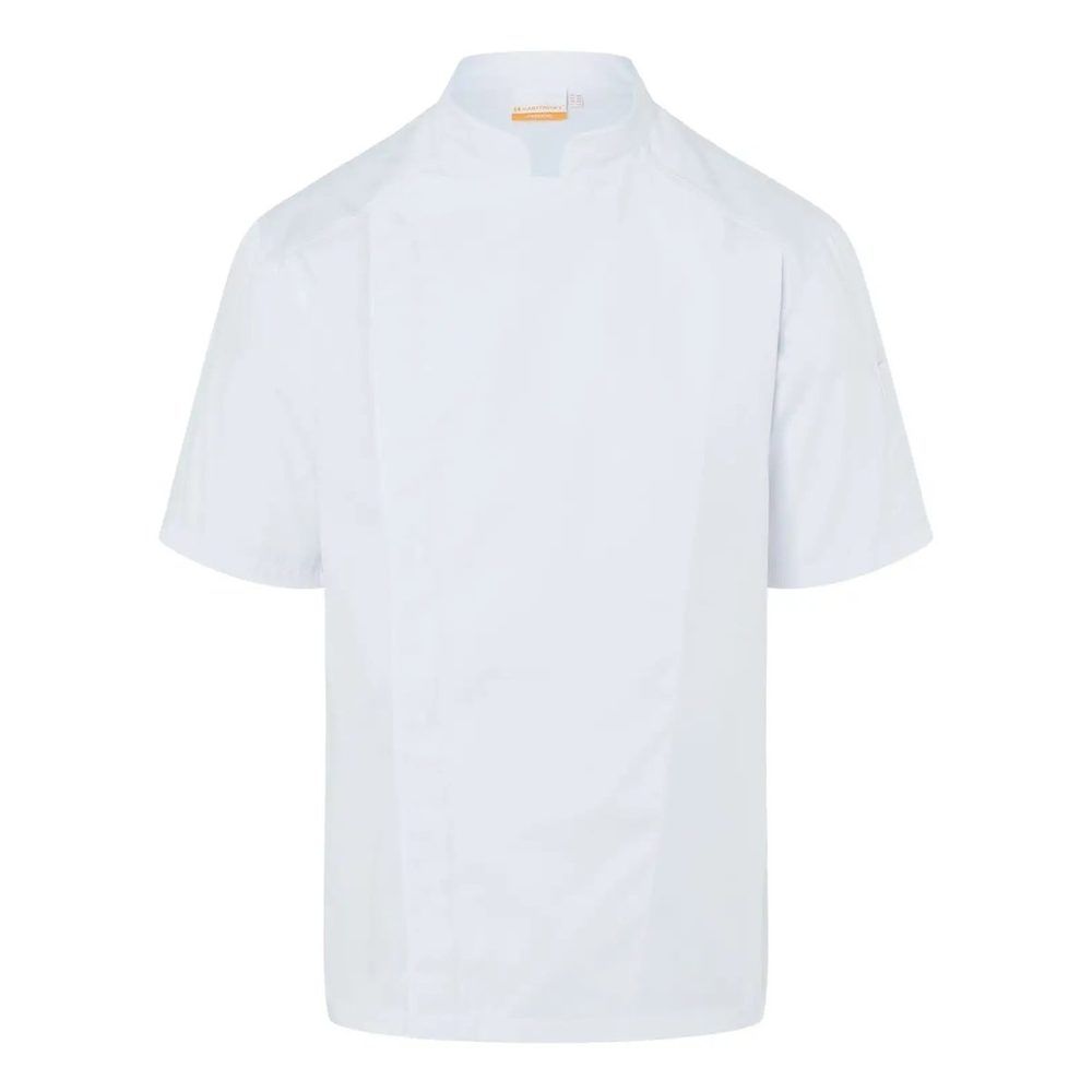 (KJM29) Short-Sleeve Chef Jacket Modern-Look