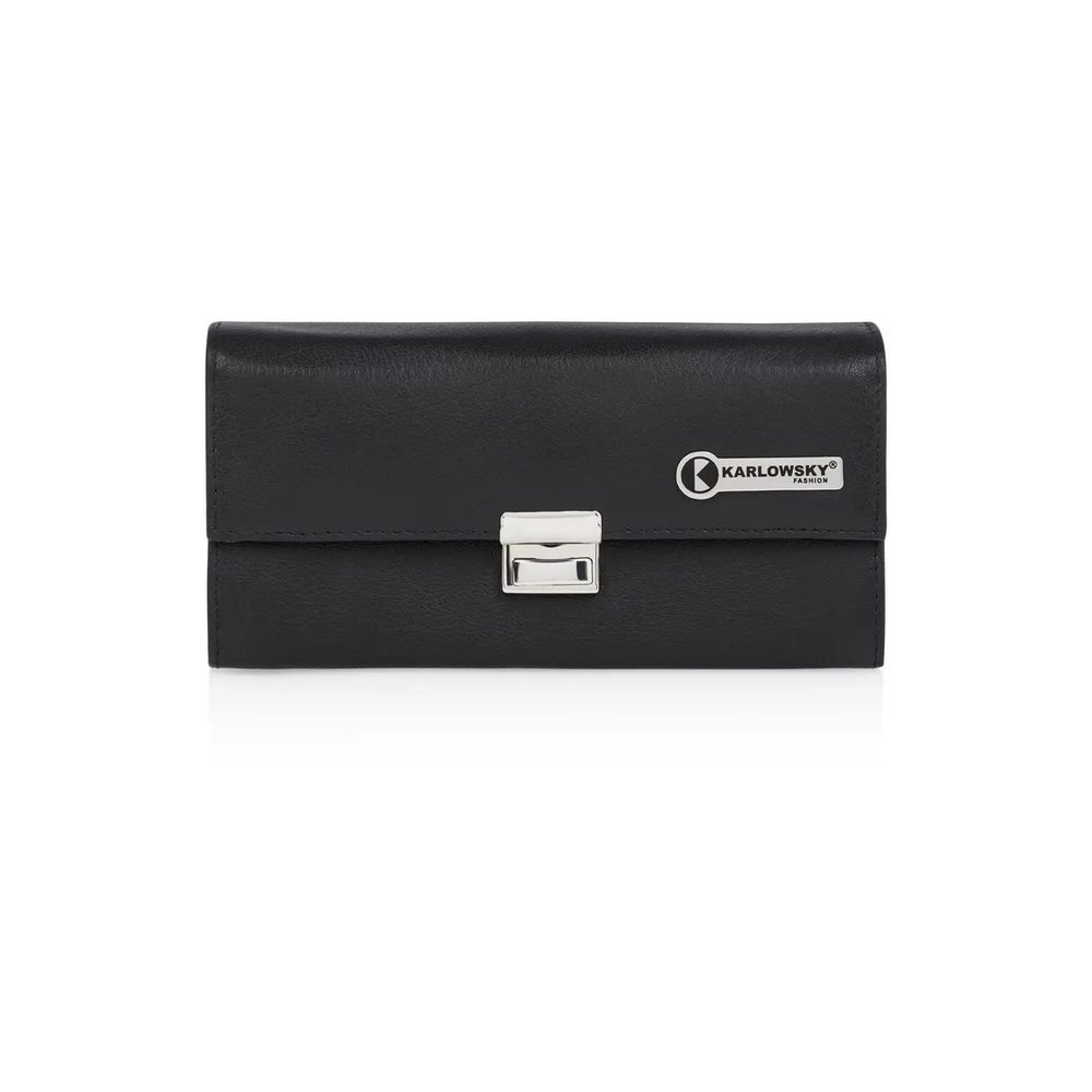 [KKZB27-1-UNICA] (KKZB27) Waiter's Purse 18,2 x 10 cm (Black)