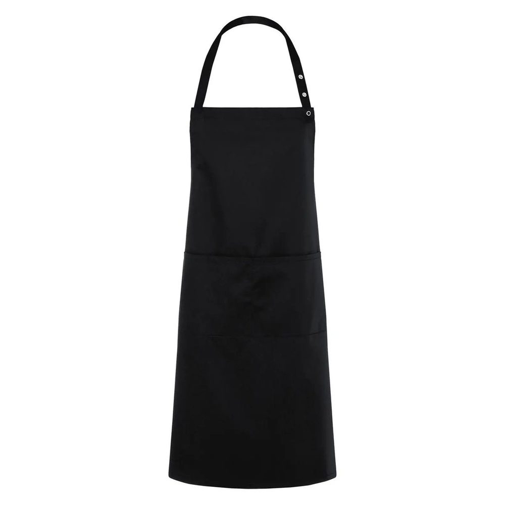 [KLS34-1-UNICA] (KLS34) Bib Apron Teneriffa 75 x 95 cm (Black)