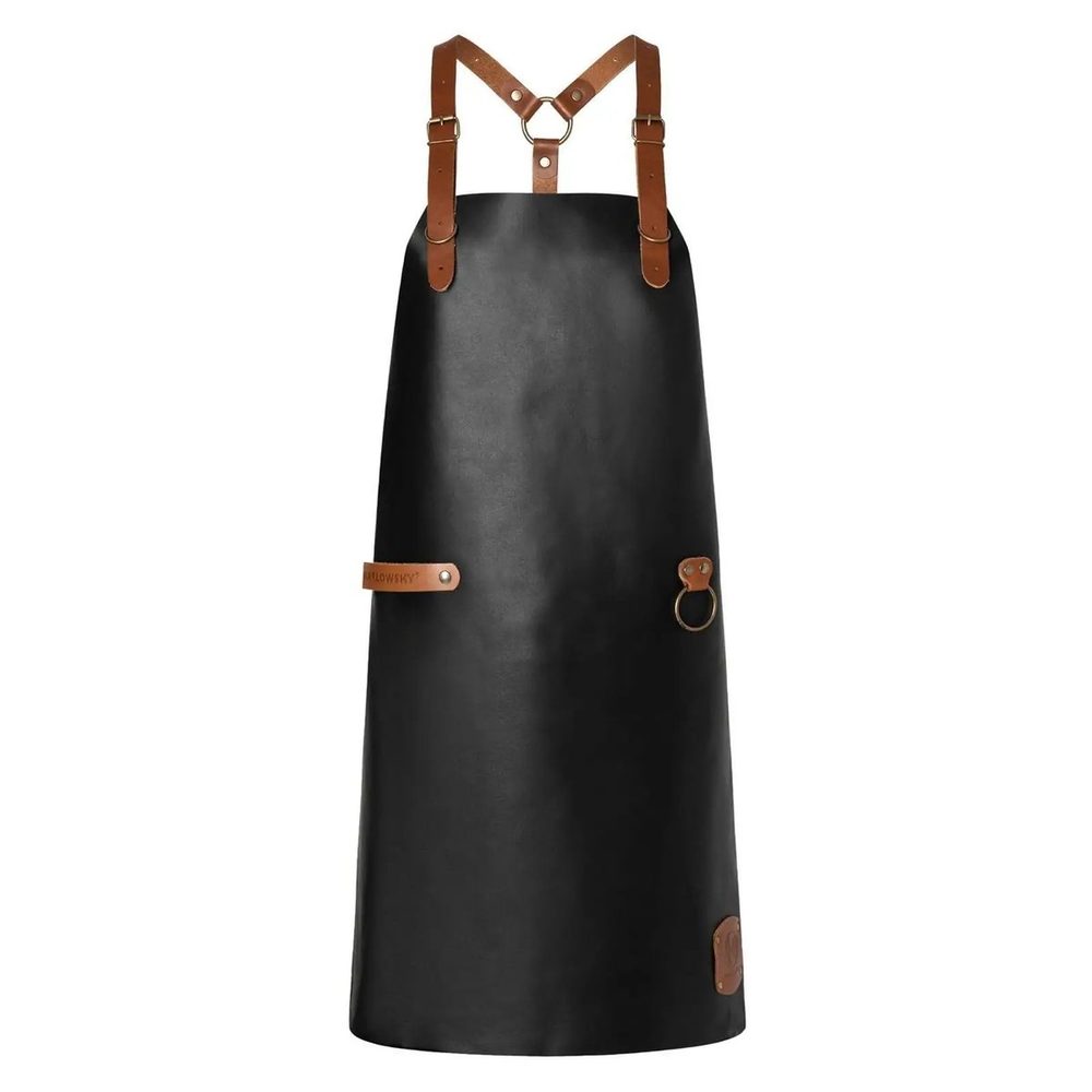 [KLS35-1-UNICA] (KLS35) Bib Apron Teneriffa (Black)