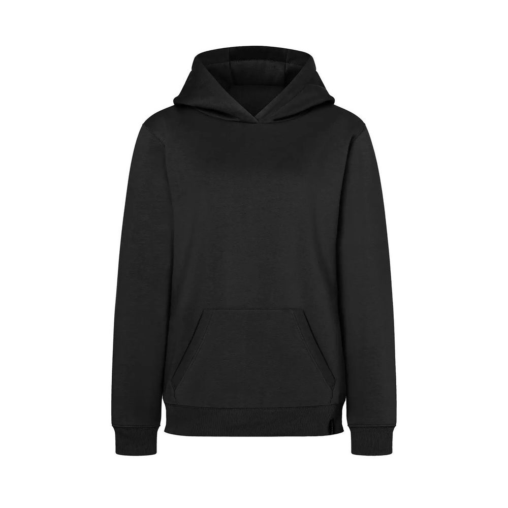 [KQF2-1-3XL] (KQF2) Felpa con cappuccio da lavoro da donna (3XL, Black)