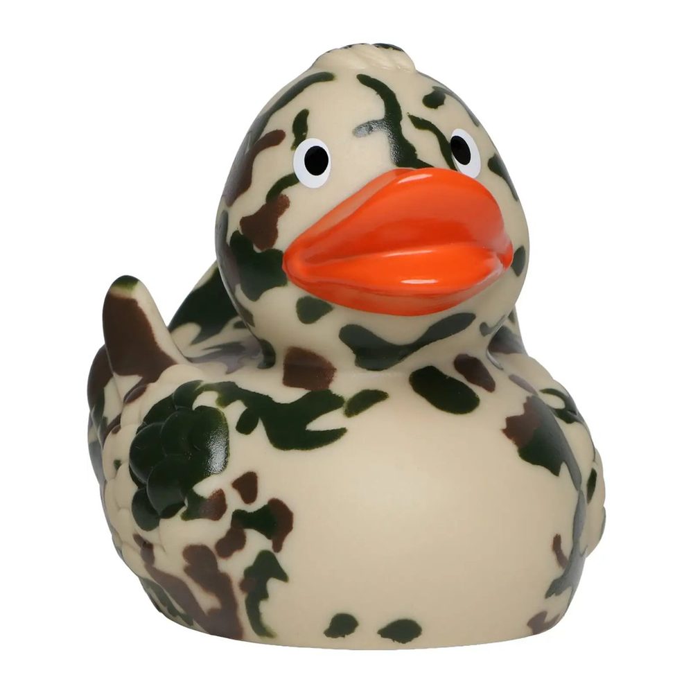 [M132082-BE-UNICA] (M132082) Squeaky duck, camouflage (Beige)