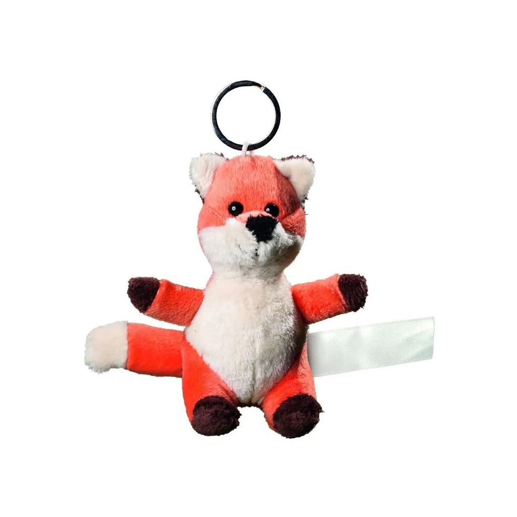 (M160373) Plush fox with keychain