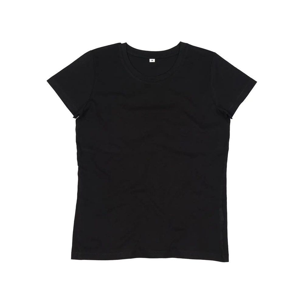 [MAM02-BK-L] (MAM02) Women's Essential Organic T (L, Black)
