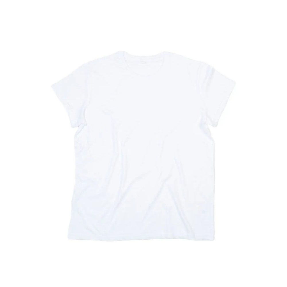 (MAM80) Men's Organic Roll Sleeve T