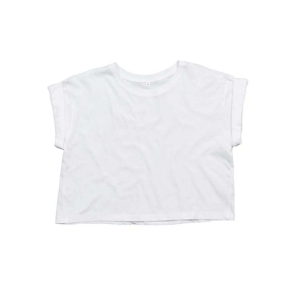 (MAM96) Women's Organic Crop Top T