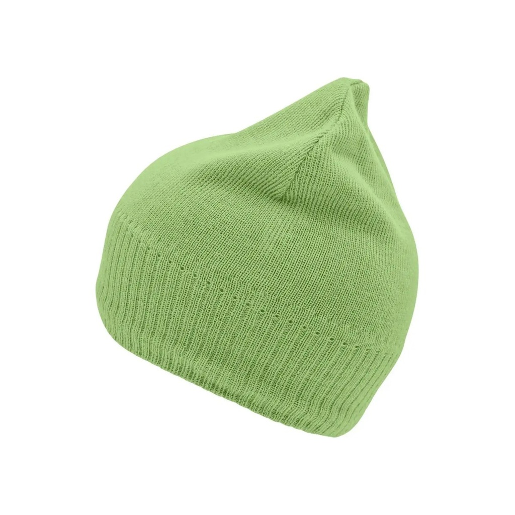 (MB7925) Knitted Beanie with Fleece Inset