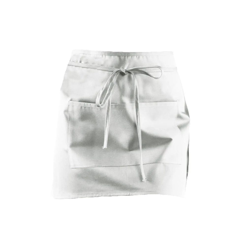 (MI004) Basic Half Apron With Pocket