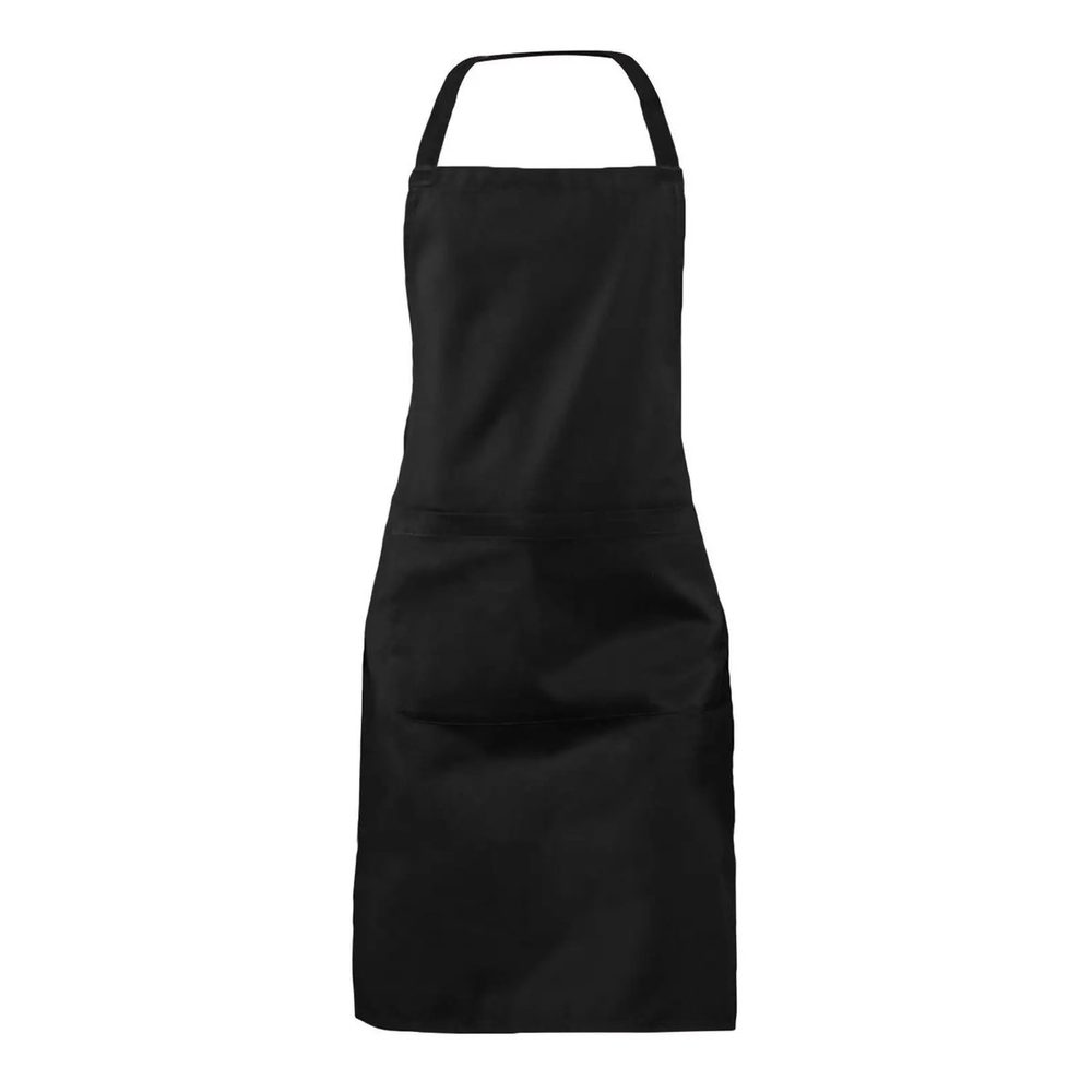 [MI051-BK-UNICA] (MI051) Classic Apron (Black)