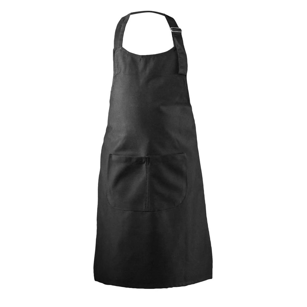[MIK050-BK-UNICA] (MIK050) Luxury Apron Kids (Black)
