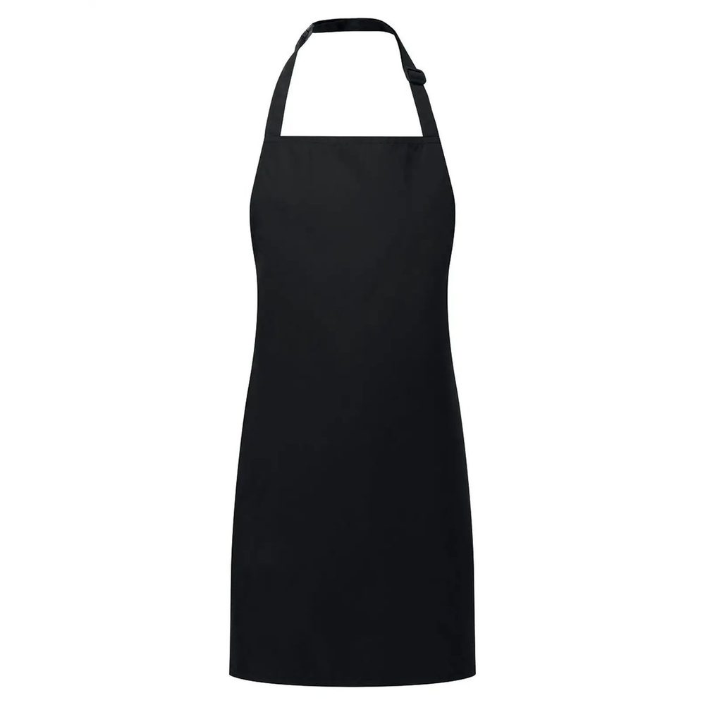 [PR145J-BLAC-7/10] (PR145J) Junior Waterproof Apron (Black)