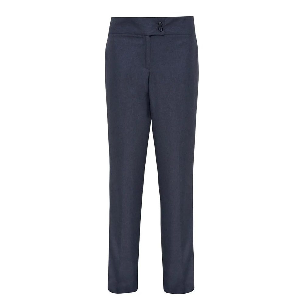 [PR536-BKHE-3XL] (PR536) Ladies straight leg Iris Trouser (3XL, Black Heather)