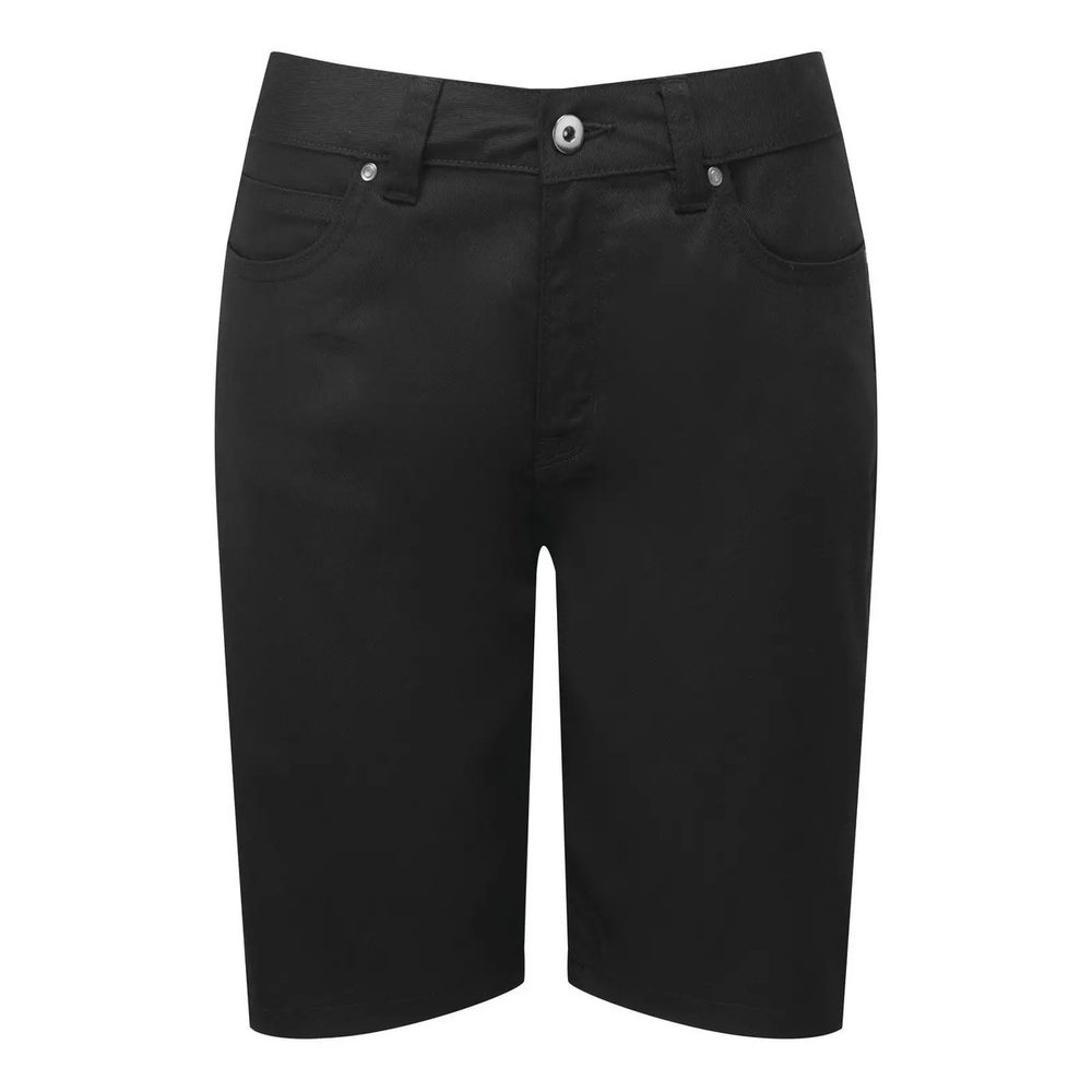 [PR572-BLAC-3XL] (PR572) Women's Performance Chino Shorts (3XL, Black)