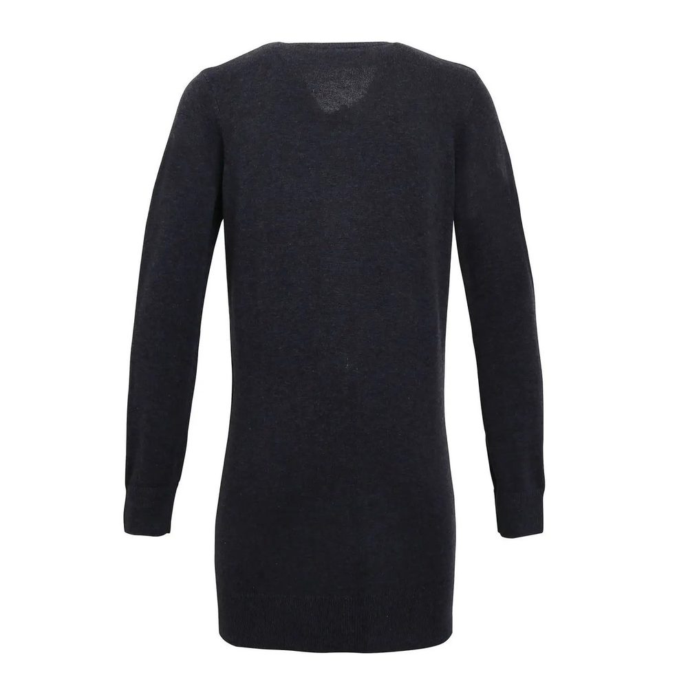 (PR698) Ladies´ Log Length Knitted Cardigan