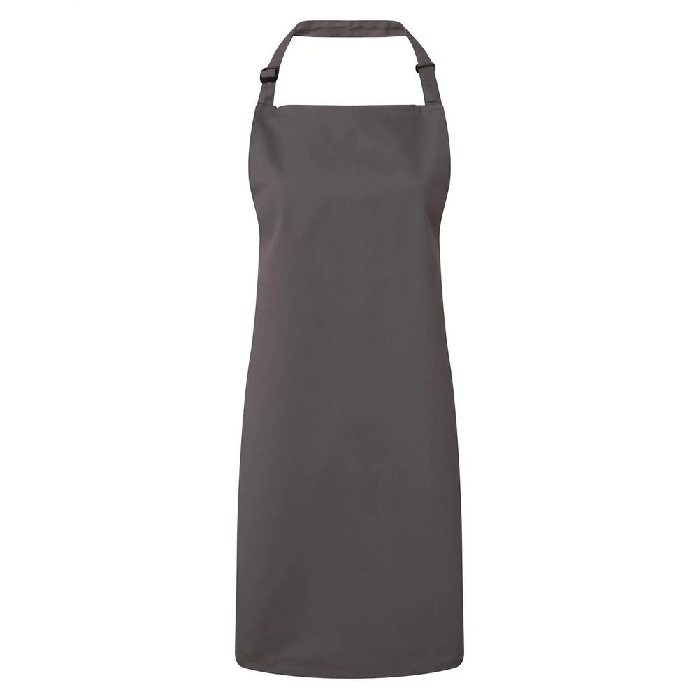 [PR996-DGRE-UNICA] (PR996) Bib Apron (Dark Grey)