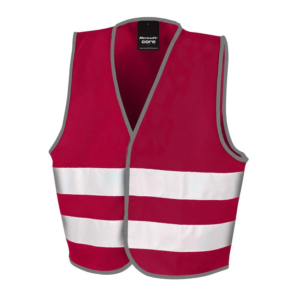 [RER200JEV-BURG-L] (RER200JEV) Junior Enhanced Visibility Vest (L, Burgundy)
