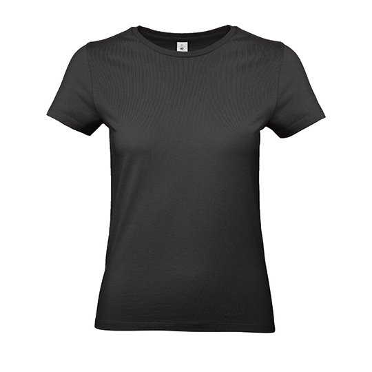 [1000242262] (TW04T) Women´s T-Shirt E190 [BCTW04T] (XS, Black)