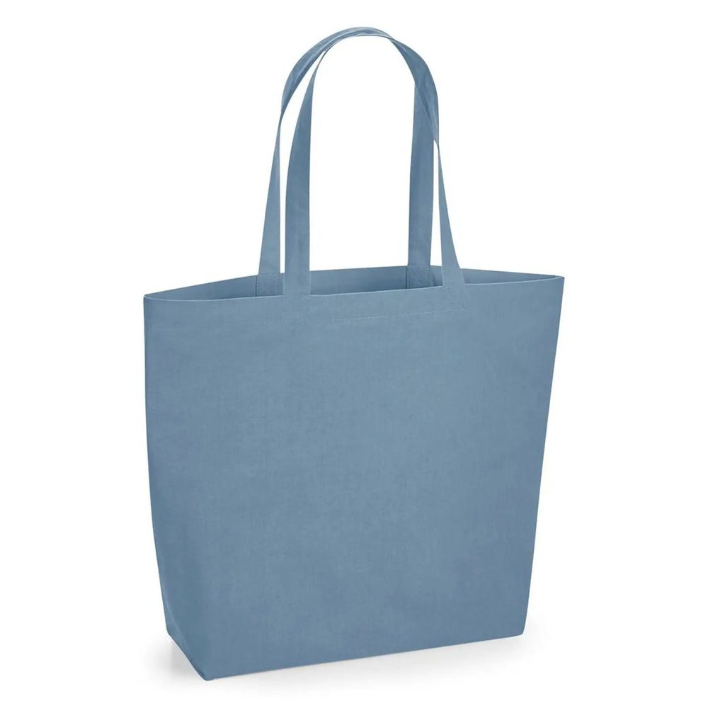 [W285-NIB-UNICA] (W285) Organic Natural Dyed Maxi Bag For Life (Indigo Blue)