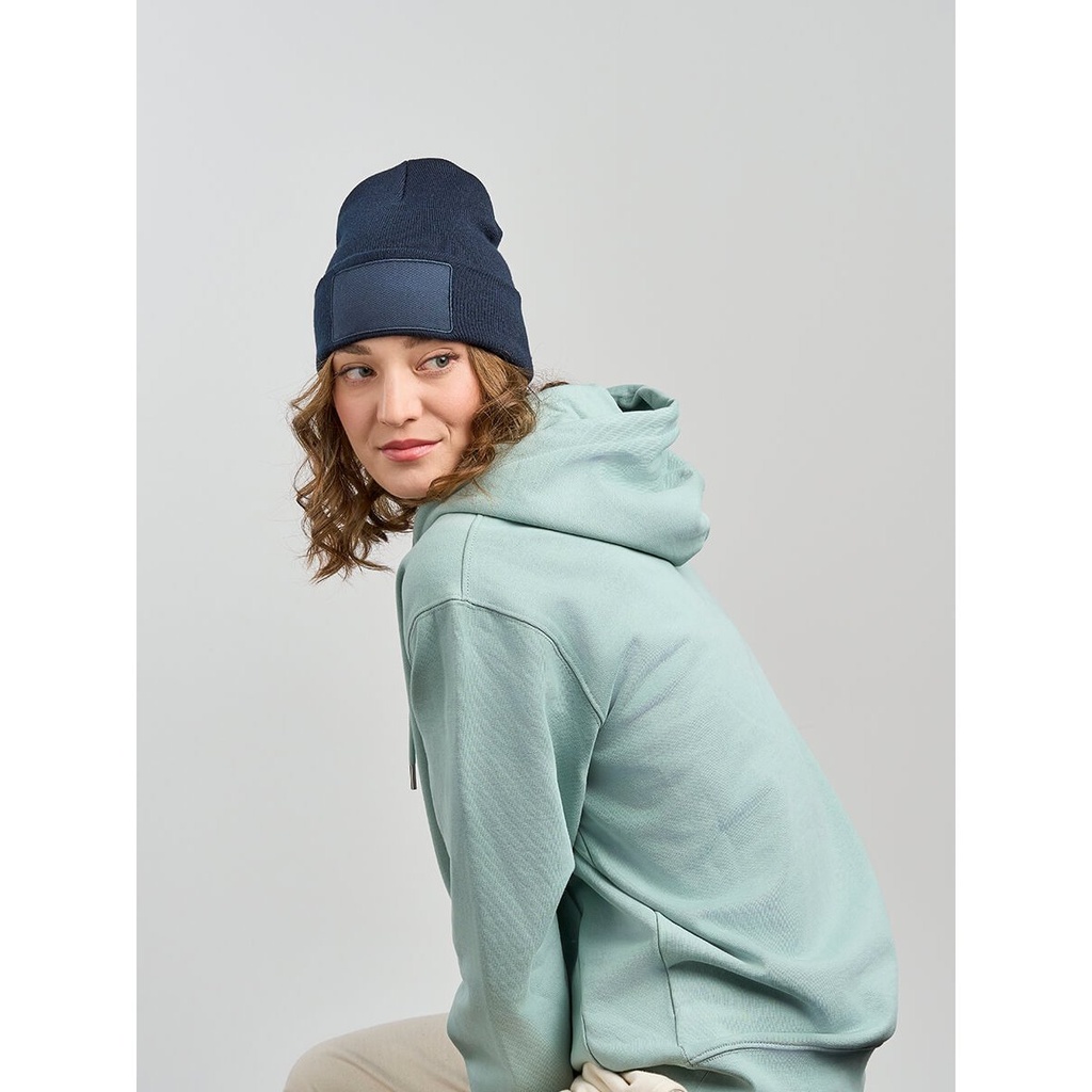 (WINDSPATCH) Cuffia In Maglia Con Patch Sostenibile