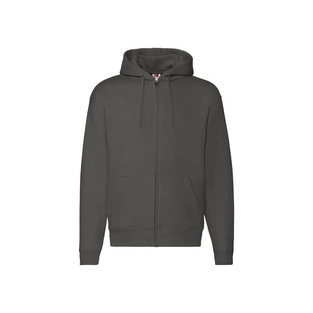 (62-034-0) Felpa Uomo Cappuccio E Zip Premium [F401]