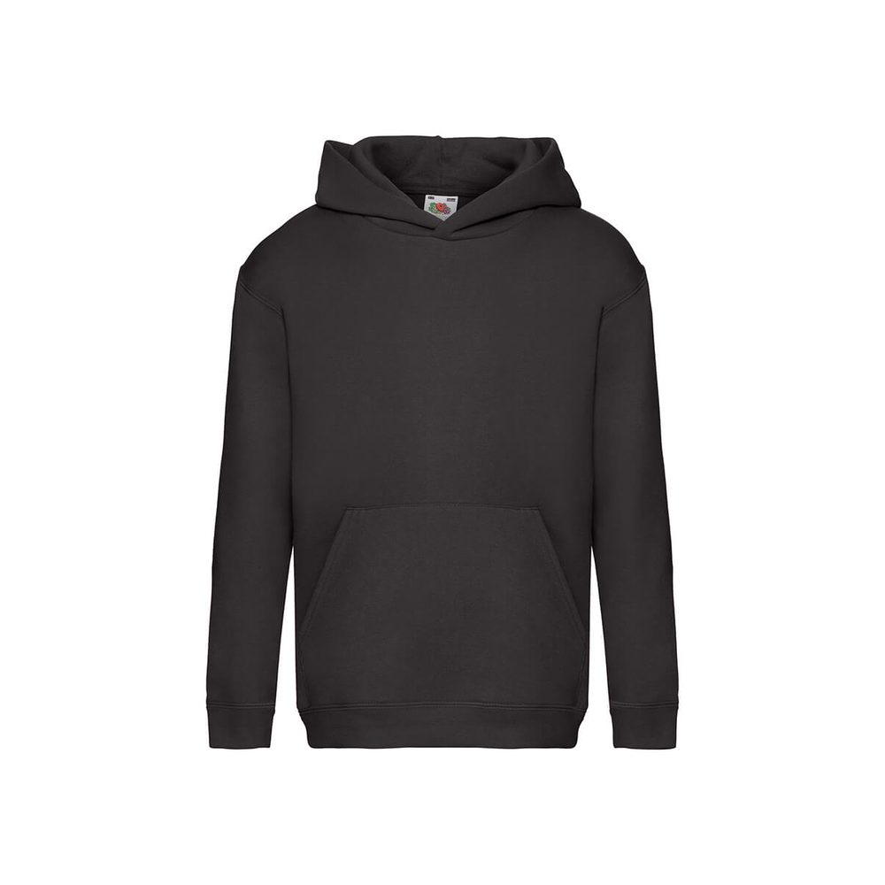 [062037036116] (62-037-0) Felpa Bambino Cappuccio Premium [F421K] (5/6, Black)
