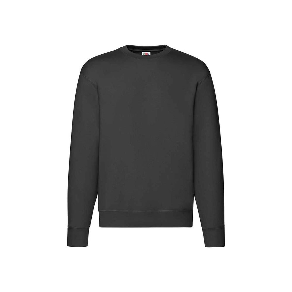 [0621540362XL] (62-154-0) Felpa Uomo Girocollo Premium [F324N] (XXL, Black)