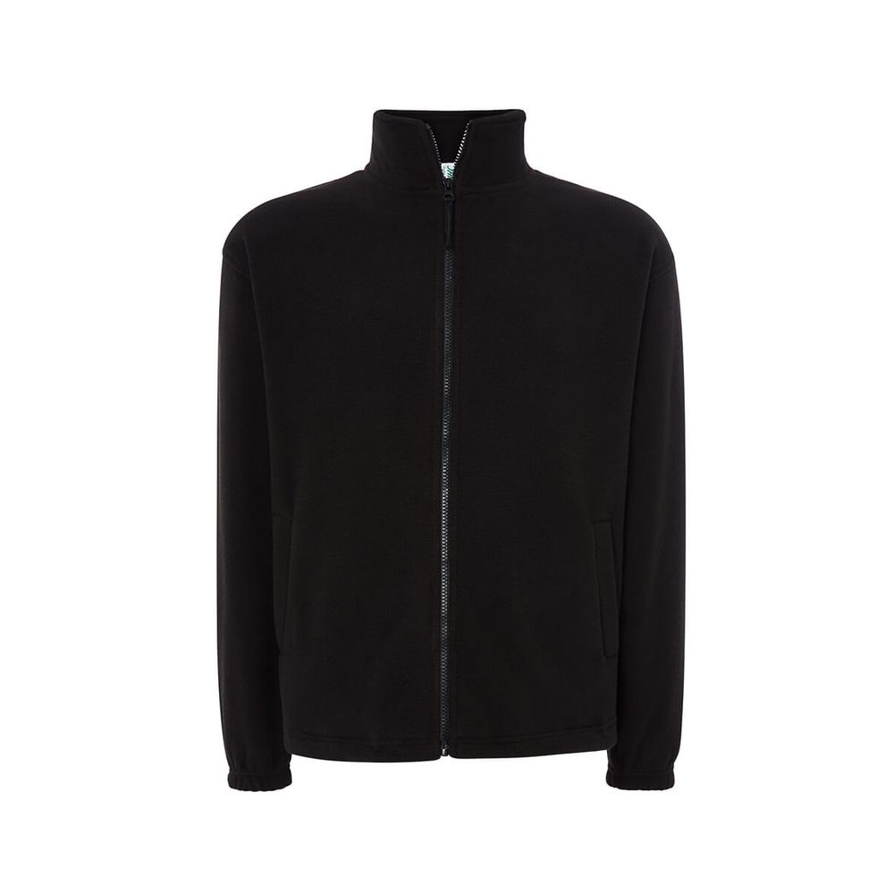 [BSJTFLRABK3XL] (JTFLRA) Pile Uomo Zip Intera Jt (3XL, Black)