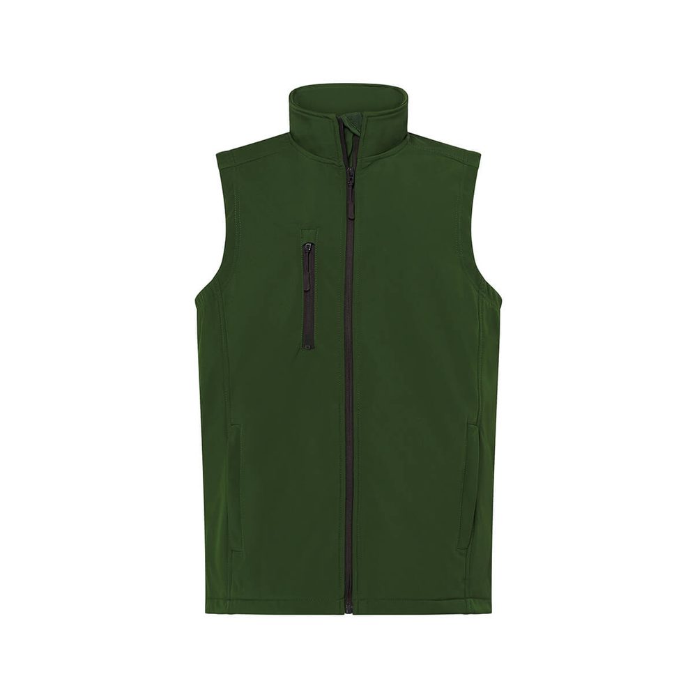 [JTSOFTVESTBGL] (JTSOFTVEST) Gilet Softshell Uomo Jt (L, Bottle Green)