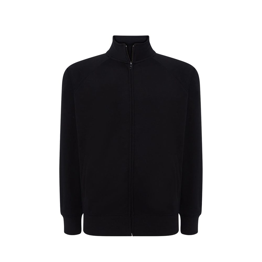 [BSJTSWFUZIPBK3XL] (JTSWFUZIP) Felpa Unisex Zip Intera Jt (3XL, Black)