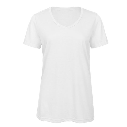 (TW058) Women´s V-Neck Triblend T-Shirt [BCTW058]