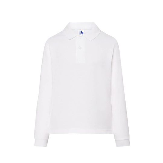 (PKID210LS) Polo Bambino Manica Lunga Regular
