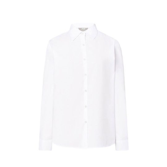 (SHLPOP) Camicia Donna Manica Lunga Popeline