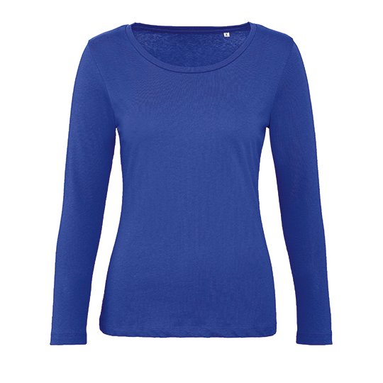 [1000240729] (TW071) Inspire Long Sleeve T /Women [BCTW071] (XS, Cobalt Blue)