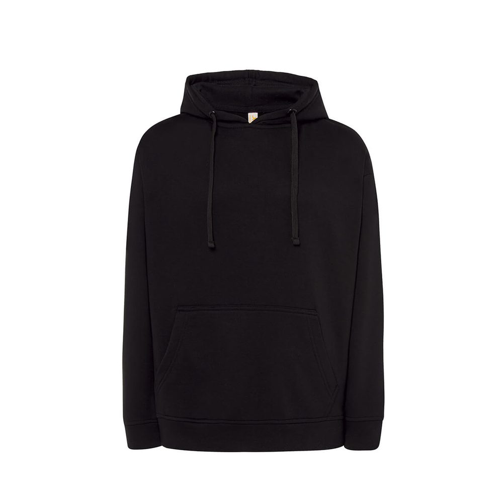 [SWKNG240BK3XL] (SWKNG240) Felpa Uomo Cappuccio Leggera French Terry (3XL, Black)