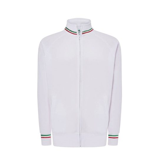 (SWRAFUZIPITA) Felpa Unisex Zip Intera Premium Italia