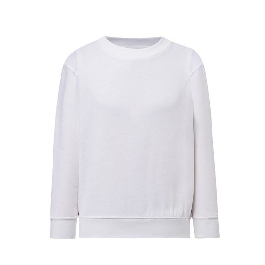 (SWRK240) Felpa Bambino Girocollo Leggera French Terry