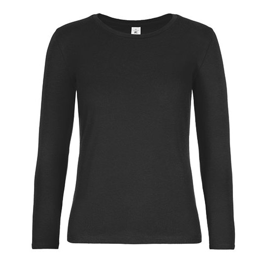 [1000274625] (TW08T) Women´s T-Shirt E190 Long Sleeve [BCTW08T] (XS, Black)