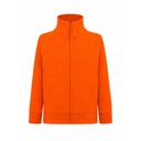 (SWRKFUZIP240) Felpa Bambino Zip Intera Leggera French Terry