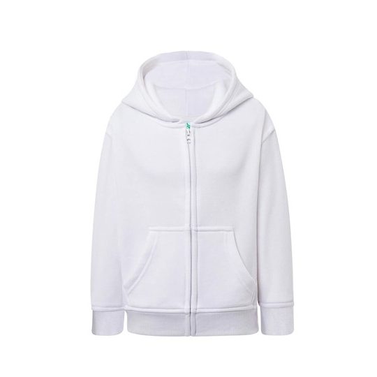 (SWRKHOOD) Felpa Bambino Cappuccio E Zip Premium