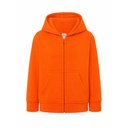 (SWRKHOOD240) Felpa Bambino Cappuccio E Zip Leggera French Terry