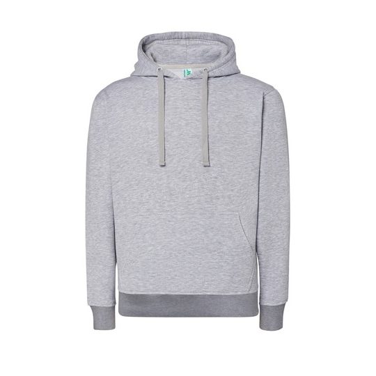 [SWULKNGASL] (SWULKNG) Felpa Donna Cappuccio Premium (L, Ash)