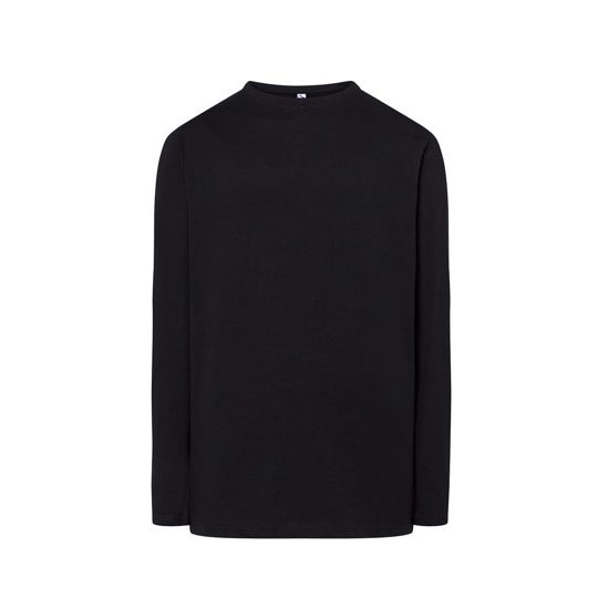 [TSRA150LKSBK4XL] (TSRA150LS) T-Shirt Uomo Manica Lunga Regular (4XL, Black)